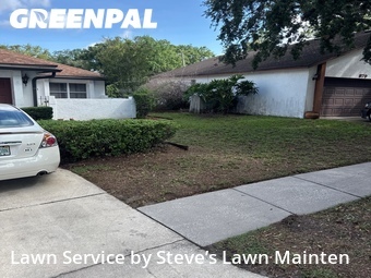 Yard Mowingin Orlando,32835,Lawn Care Service by Steve’s Lawn Mainten, work completed in Jun , 2026
