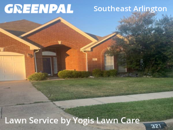Yard Upkeep in Arlington, 76002, Lawn Mowing by Yogis Lawn Care, work completed in Oct , 2025