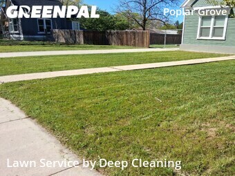 Lawn mowed in Salt Lake City, 84104