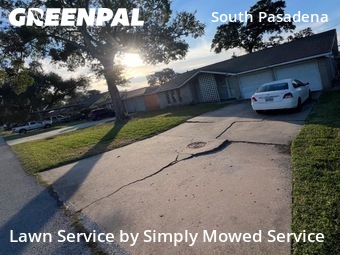 Front Yard Mowing in Deer Park, 77536, Weekly Mowing by Simply Mowed Service, work completed in Dec , 2025