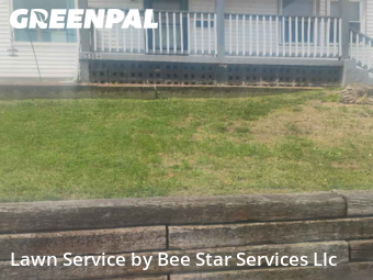 Yard Cuttingin Affton,63123,Lawn Cut by Bee Star Services Llc, work completed in Oct , 2025