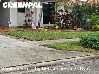 Lawn Servicein Plantation,33322,Lawn Care Service by Deluxe Services By A, work completed in Jun , 2026