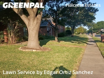 Lawn Servicein Frisco,75035,Lawn Maintenance by Edgar Ortiz Sanchez, work completed in Jun , 2026