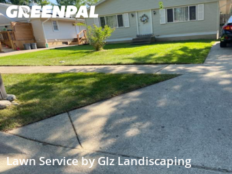 Front Yard Mowing in Zion, 60099, Yard Care Services by Glz Landiscaping, work completed in Nov , 2025