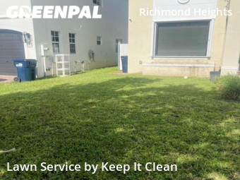 Mowing Services in Richmond West, 33177, Lawn Services by Keep It Clean, work completed in Dec , 2025