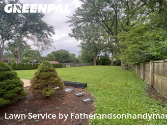 Lawn Carein Palatine,60074,Lawn Mowing by Fatherandsonhandyman, work completed in Oct , 2025