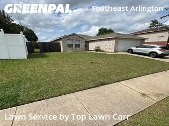 Yard Cuttingin Arlington,76001,Lawn Care Service by Top Lawn Carr, work completed in Jun , 2026
