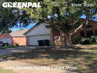Commercial Landscaping In Fort Worth,76118,Landscaping by Mid Cities Mow, work completed in Dec , 2025