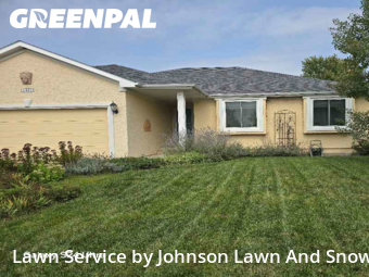 Front Yard Mowing in Lincoln, 68526, Weekly Mowing by Johnson Lawn And Snow, work completed in Dec , 2025