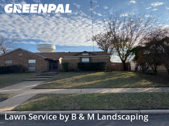 Lawn Mowing in Cedar Hill, 75104, Weed Trimming by B & M Landscaping, work completed in Dec , 2025
