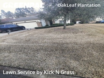 Lawn Cuttingin Orange Park,32065,Lawn Care by Kick N Grass, work completed in Feb , 2026