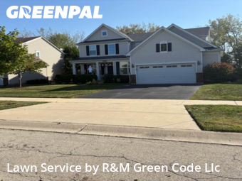 Grass Cutting in Huntley, 60142, Yard Care by R&M Green Code Llc, work completed in Nov , 2025