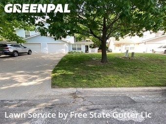 Lawn Mowin Lawrence,66044,Lawn Cutting by Free State Gutter Llc, work completed in Jun , 2026