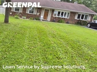 Lawn mowed in Darien, 60561