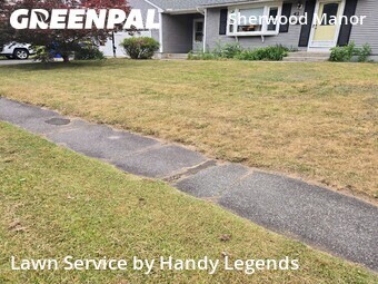Lawn mowed in Enfield, 6082