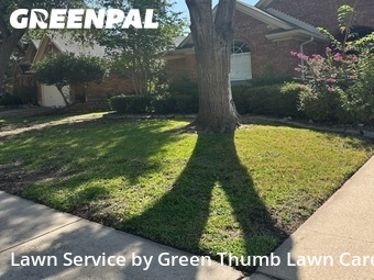 Lawn mowed in Addison, 75001