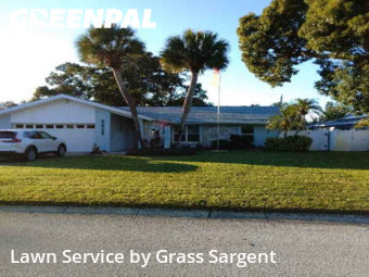 Lawn Carein Largo,33774,Lawn Mow by Grass Sargent, work completed in Dec , 2025