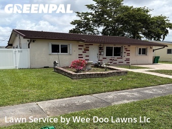 Lawn Mowingin Hollywood,33024,Lawn Cut by Wee Doo Lawns Llc, work completed in Jun , 2026