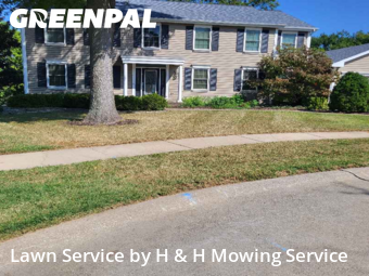 Grass Cutin Chesterfield,63017,Grass Cut by H & H Mowing Service, work completed in Dec , 2025