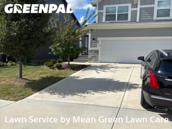 Lawn Cutin Blue Springs,64064,Grass Cutting by Mean Green Lawn Care, work completed in Nov , 2025