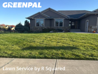 Grass Care in Sioux Falls, 57110, Yard Work by R Squared, work completed in Nov , 2025
