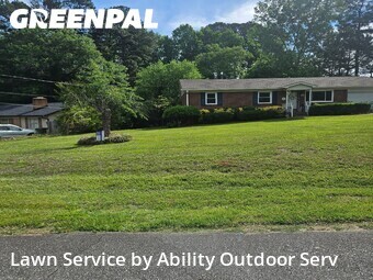 Lawn Servicein Gastonia,28054,Lawn Care Service by Ability Outdoor Serv, work completed in Jun , 2026