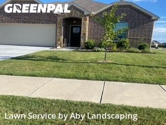 Lawn mowed in Princeton, 75407