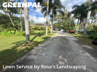 Yard Cutting in Jupiter, 33478, Grass Care by Rosa's Landscaping , work completed in Dec , 2025