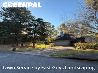 Lawn Mowingin Marietta,30062,Grass Cut by Fast Guys Landscaping, work completed in Nov , 2025