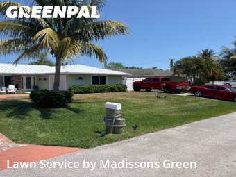 Lawn Upkeep in Palm Beach Gardens, 33410, Yard Management by Madissons Green, work completed in Nov , 2025